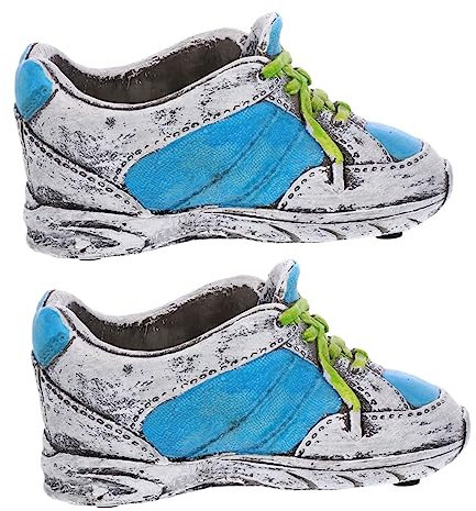 JOINPAYA 2pcs Simulated High-top Shoe Flowerpot for Indoor Outdoor Decorative Use Material Creative and Simple Design