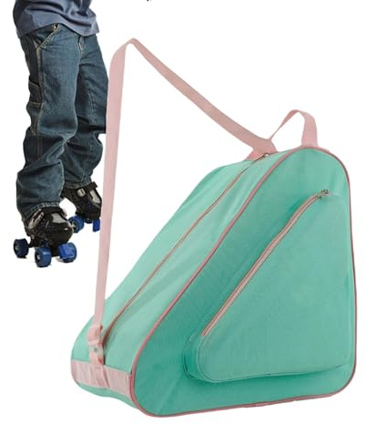 Générique Sac de Patinage sur Glace - Sangles Réglables et Sac Imperméable,Sacs pour Patins à roulettes pour Fille | pour Le Matériel De Ski Le Voyage Les Les Femmes Les Hommes La