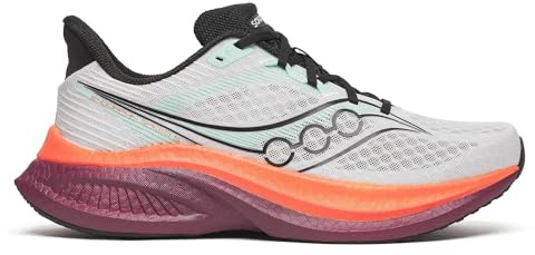 Saucony Men's Endorphin Speed 5 Sneaker, White/Crimso, 10