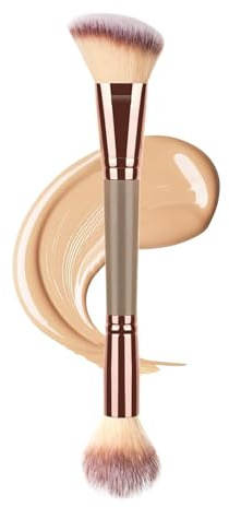 Sminkborstar Borst Multifunktionell | Concealer-, contour- och makeupborste För Dagligt Resor Kvinna Tjej Nybörjare Contour Bronzer Highlighter