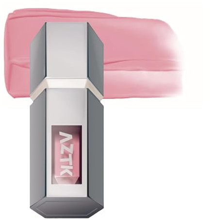 Colorete líquido Aztk, Colorete líquido Aztk Jello Color, Colorete líquido con cabezal de esponja, Loción de colorete Aztk, Colorete en crema Aztk, Colorete en crema de maquillaje naranja (04#)