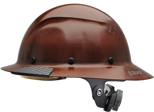 LIFT SAFETY Dax Fiber Resin Full Brim Safety Helmet | 6 Point Suspension for Comfort & Impact Protection | Natural