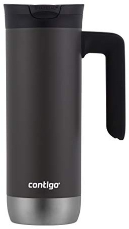 Contigo Superior 2.0 Stainless Steel Travel Mug with Handle with SNAPSEAL Lid, 20oz.