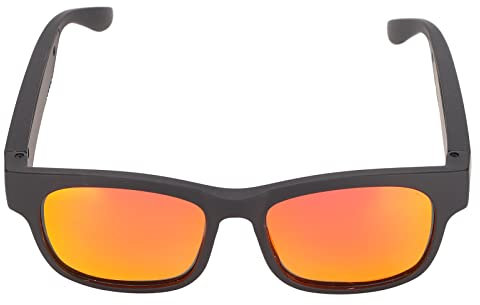 Wireless Bluetooth Smart Glasses with Stereo Sound & Hands-Free Calling for Mobile (Dazzling Gold)