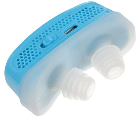 FIXOSHEE Dispositivo Antironquidos Recargable con Filtro Clip Nasal para Aumentar el Flujo de Aire y Mejorar la Respiración Nocturna Portátil y para Dejar de Roncar