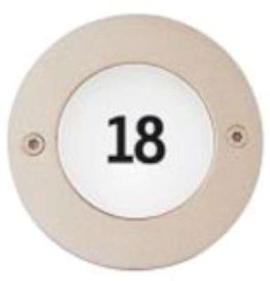 daisalux Aras – lysande aras/SM LED bärstång 230 V ren krom/krom