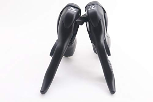 Micronew Trip SB-R483 (3X8) Speed Shifters Road Bicycle 8 Speed Brake Dual Control Levers for Shimano ST-2400 Claris Shift/Brake 3x8-Speed Lever STI Set
