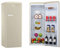 Amica VKSR 354 150 B Vollraum-Kühlschrank / Coffee Cream (Beige) / 144cm Höhe / Retro-Design / Gemüseschublade / LED-Beleuchtung