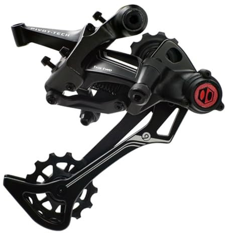 BOX COMPONENTES Box Two Prime 9 X-Wide 9 Speed Negro Desviador trasero