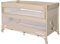 Lorelli 3 in 1 Babybett, Beistellbett und Laufstall Up and Down, Kinderbett mit 2 Ebenen, Seiteneingang und Faltbarer Seitenwand, Baby Reisebett, beige