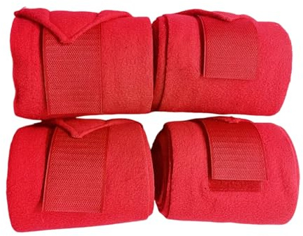 Hästbenbandage, 4 stycken elastiska hästbenbandage - elastiskt skydd 249 cm bandagematerial ridtillbehör för ridning, utomhusvandring