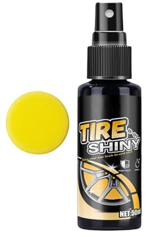 Aerosol Para Brillo De Neumáticos Para Coches,Spray Revestidor para Ruedas - Solución De Recubrimiento Para Neumáticos Para Entusiastas De Viajes Y Gestores De Mantenimiento De