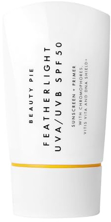 Beauty Pie Daily Defense SPF 50 Lightweight Non-Comedogenic Sunscreen | Anti-Aging UV Protection with Tomato Stem Cell, Peptides & Grape Extracts – Hydrating, Pore-Friendly Face Sunscreen