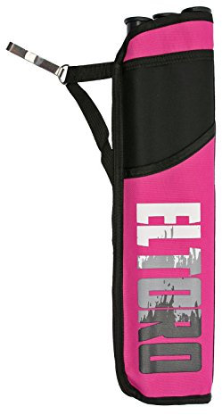 elToro Youth² - Seitenköcher inkl. Röhren | Farbe: Pink; Zubehör beim Bogenschießen, Bogensport, sicherer Transport von Ihren Pfeilen; Pfeil und Bogen Sport