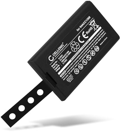 CELLONIC, Barcode-Scanner Akku kompatibel mit Datalogic Memor X3, CVR2, Memor Mobile Computer (1000mAh, 3.7V)