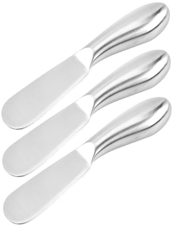 Cabilock Cortador De Queso y Mantequilla 3 Piezas Acero Inoxidable Espátula Para Queso y Mantequilla Herramientas De Cocina