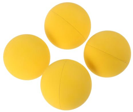 POPETPOP 4 Stück Gummiball Schlägerball Hohlkugel Zum Springen Für Training Und Praxis Maximale Sprungkraft Leicht Zu Transportieren Und Aufzubewahren