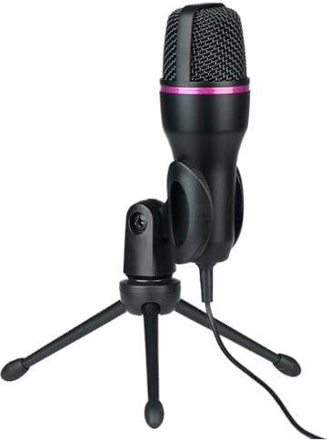 Generisk USB-kondensatormikrofon – PC-mikrofon, multifunktionstillbehör för spel, sång och inspelning