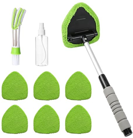 Limpiador de Parabrisas de Coche,Kit de Limpiaparabrisa Interior de Cristal