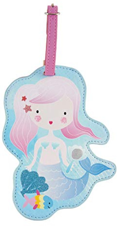 Floss & Rock , Kofferanhänger Meerjungfrau-Türkis 15 x 10 cm