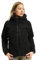Brandit Women Teddyfleece Jacket Hooded, Farbe: black, Größe: 5XL