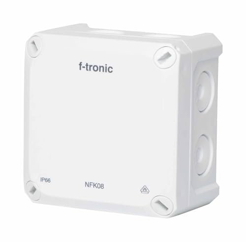 Boîte de dérivation FR 85x85x54mm membrane de perforation IP66 PS blanc NFK08ws