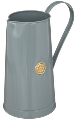 Atmosphera - Broc - métal - H25 cm - Bleu Gris