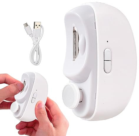 Automatisk nagelklippare med ljus, elektrisk nagelklippare, elektrisk automatisk nagelklippare, nagelklippare, elektrisk barnnagelklippare, elektrisk nagelklippare, babynagelfil elektrisk