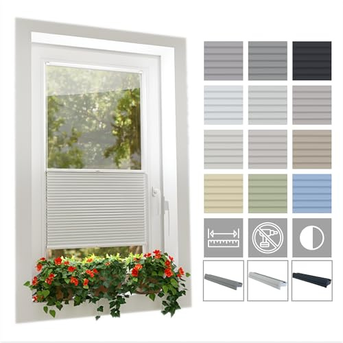 Stuza Plissee zum Kleben auf Rahmen – nach Maß