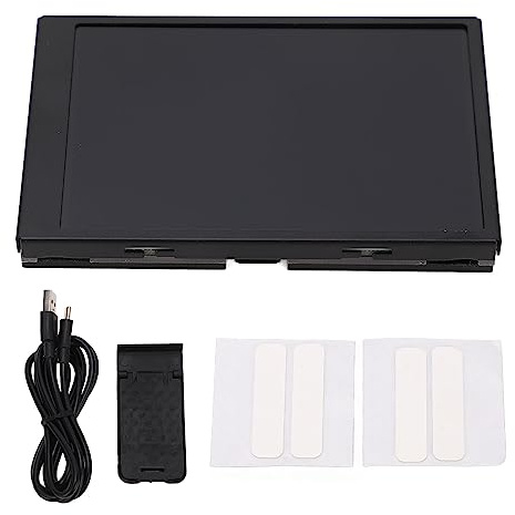 ANKROYU Display, IPS USB Mini Schermo CPU GPU RAM HDD Monitor dati, Schermo secondario computer Tipo C, Monitor dati PC per case del computer PC (Versione normale)