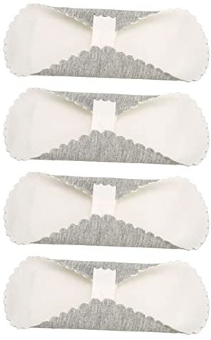 Salvaslip in Tessuto di Grafene Altamente Assorbente Traspirante Riciclabile 4 Assorbenti Lavabili per Donne Periodo Mestruale (S)