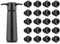 Pompe à vide avec 20 bouchons réutilisables, scellant pour bouteille de vin, garde le vin frais – Idéal pour les amateurs de vin rouge et blanc, coffret cadeau parfait pour les amateurs de vin