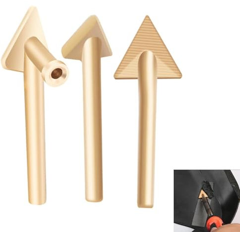 SIXHAOBU 3 pcs Jeu de Pointes de Fer à Souder kit de soudage en plastique Outils de Soudage En Plastique Tête de Soudage agrafeuse à Chaud Outils de réparation de tête de soudage