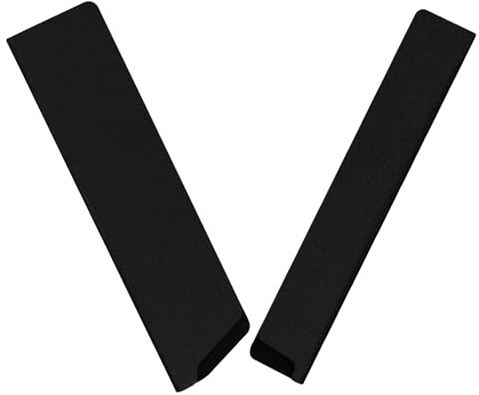 ARTSEWPLY Funda Protectora para Cuchillos 2 Piezas Negra Estuche Portátil Forro de Vellón para Cuchillos de 8 Pulgadas Protector de Borde para Cocina y Hogar Segura