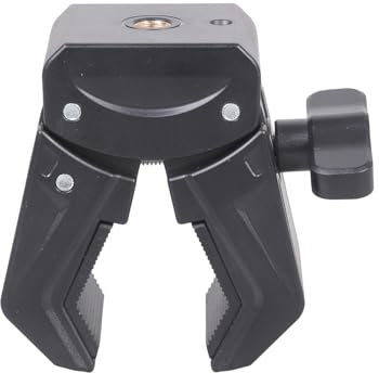 Abrazadera de agarre ajustable para equipos de fotografía de rosca hembra de 1/4 pulgadas, accesorios de fotografía para cámara, luz de teléfono, ajuste