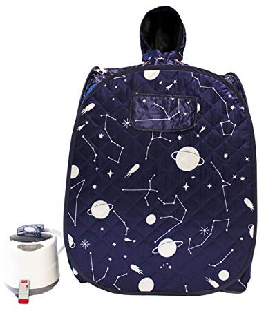 KOVFBRO Sauna Portatil Vapor,Sauna da Casa,Singola spa Domestica Personale In Vendita Relax A Casa Blu Zaffiro