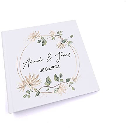 Personalised Wedding Photo album with any name and date UV-115
