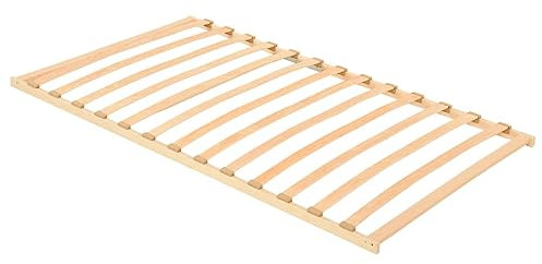 vidaXL Lattenrost mit 13 Latten Rolllattenrost Rollrost Holzlatten Bettrost Lattenrahmen Holzlattenrost Matratzenrost Latten Rost 100x200cm