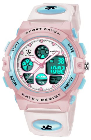 Bomieux Kids Watch for Boys and Girls Ages 5-15, Analog Digital Waterproof with Alarm Clock Stopwatch, Birthday and Christmas Gifts
