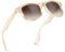 wearPro Sonnenbrille-Herren-Damen-Polarisiert-Rechteckig-Sonnenbrillen Unisex Retro Klassische Vintage Polarisierte Brille UV400 Schutz Classic Sunglasses Eckig für Fahren-Champagnerrahmen