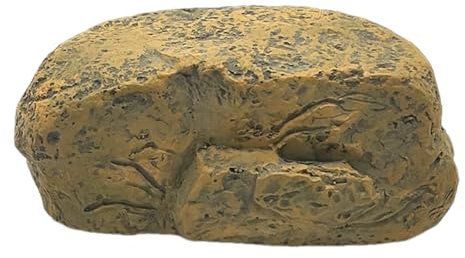 Generico Finta Pietra Con Scomparto Segreto Scatola Chiavi Pietra Finta In Resina, Portachiavi Esterno Mimetizzato - Design Naturale Per/Vasi (150g, 10.5x7x5cm)