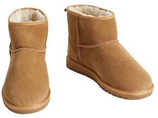 Marks & Spencer Zapatillas Tipo Bota de Ante con Freshfeet™ Beige EU 40½
