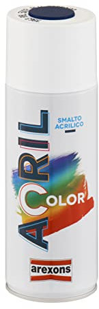 AREXONS Acrilcolor Ral 5003 Blu Zaffiro 400 ml, Colore Acrilico, Smalto Spray per Superfici, Ottima Copertura, Colori Brillanti