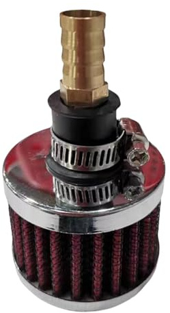 Filtre d'admission d'air de voiture - Générique - Filtre à Air à Joint dur à trois voies de 12MM pour Auto