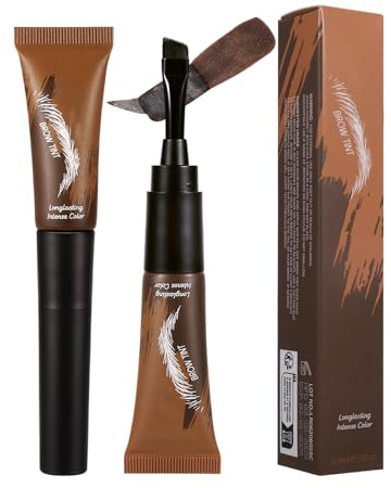Ögonbrynsfärg för kvinnor, ögonbrynsfärg för kvinnor,Smudge Proof Brow Color - Vattenbeständig semi-permanent ögonbrynsfärgad färgämne Instant Stain Cosmetic Makeup for Women Men