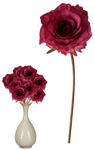 Rosor Konstgjorda Blommor UV-beständiga Artificiella Rosor till Dekoration