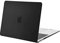 MOSISO Hülle Kompatibel mit MacBook Air 13 Zoll 2021 2020 2019 2018 A2337 M1 A2179 A1932 Retina Display mit Touch ID, Schützend Plastik Hartschale Schutzhülle Cover, Schwarz