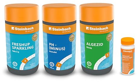 Steinbach Poolpflege Pool Pflegeset, Pool Startersets, 0759009TS