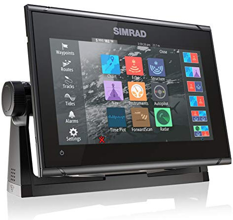 Simrad GO9 XSE - 9 plotter (ingen transducer) med C-MAP Discover Chart-kort
