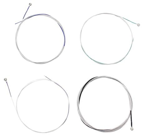 Abaodam 4 Stück Cellosaiten Aus Edelstahl Professionelles Cellozubehör Langlebige Violoncellosaiten Einfach Zu Wechseln Resonanter Klang Für Cello